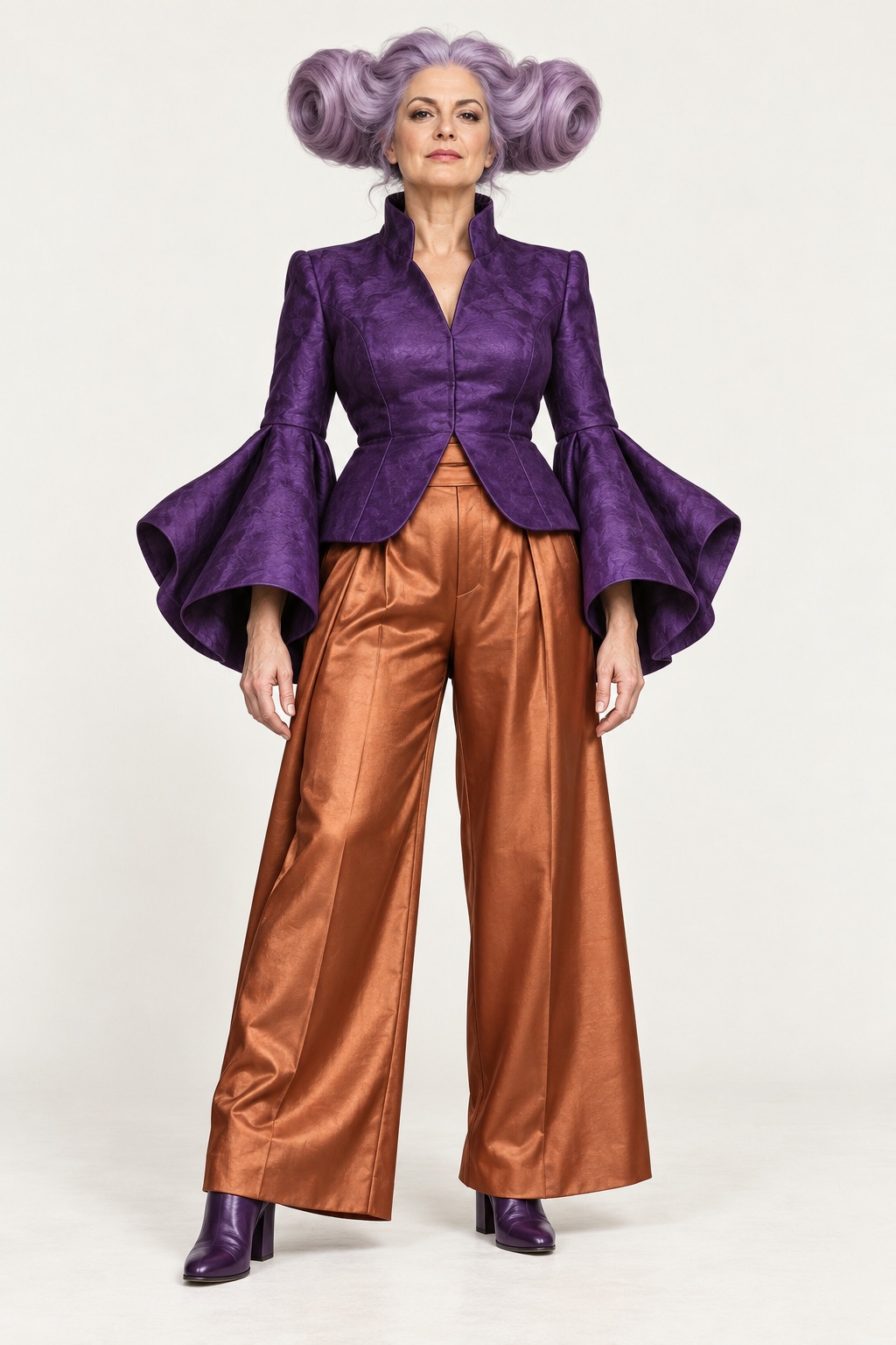 Lady Violet, an original fictional adult character