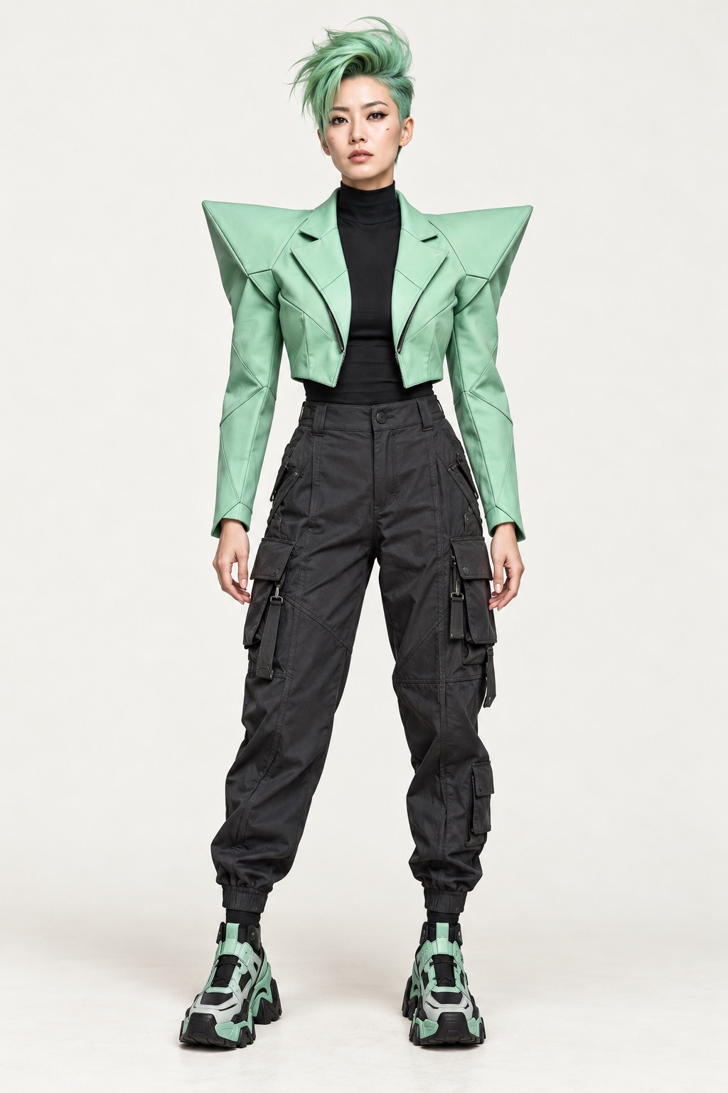 Mint Comet, an original fictional adult character